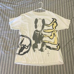Travis Scott x Kaws For Fragment Tee